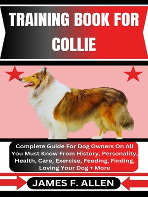 cover image of TRAINING BOOK FOR COLLIE